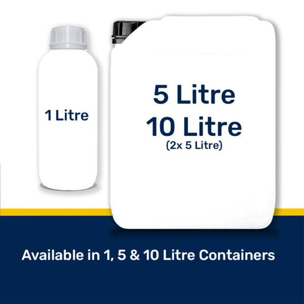 1,5,10 Litre Sizes