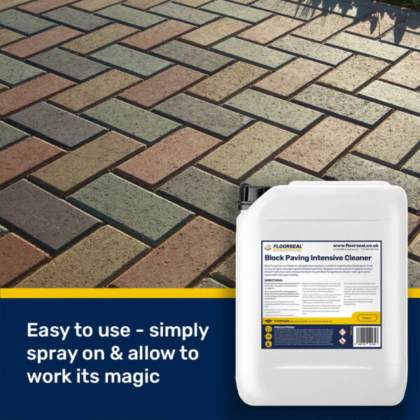 Block Paving Intensive Cleaner