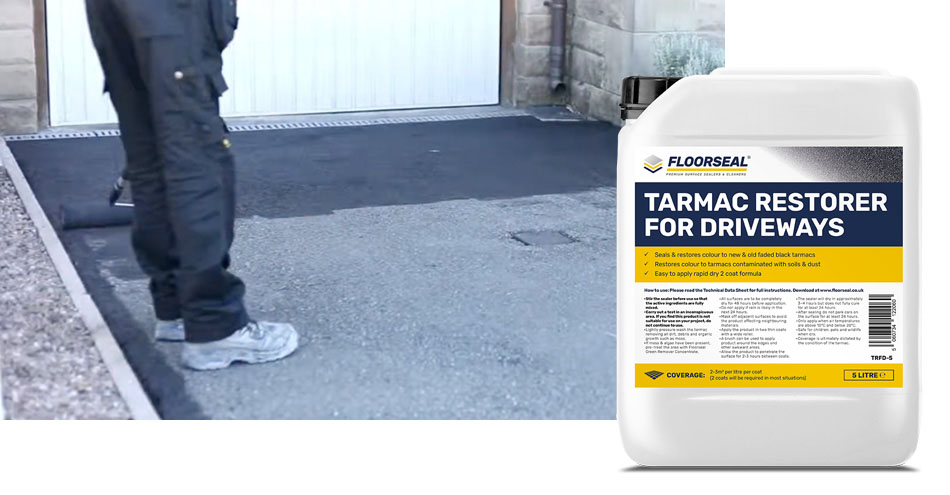 How to seal & restore tarmac driveways