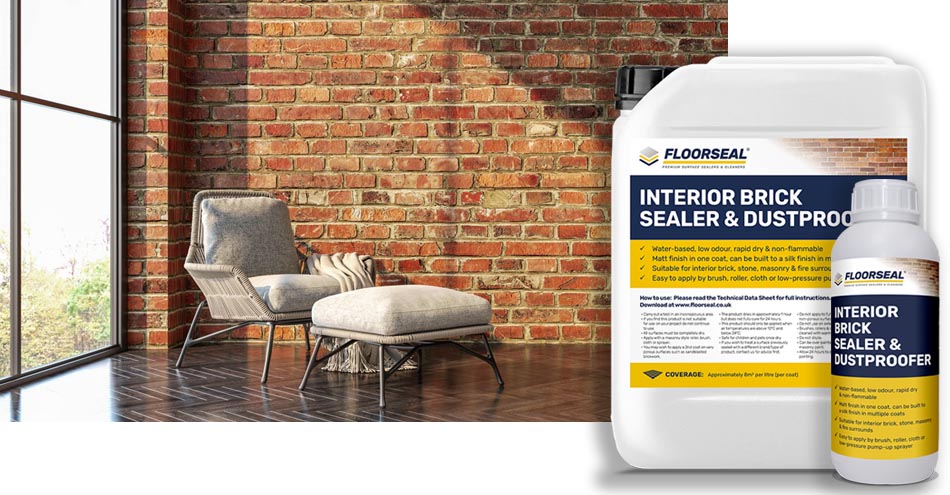Interior Brick Sealer & Dustproofer