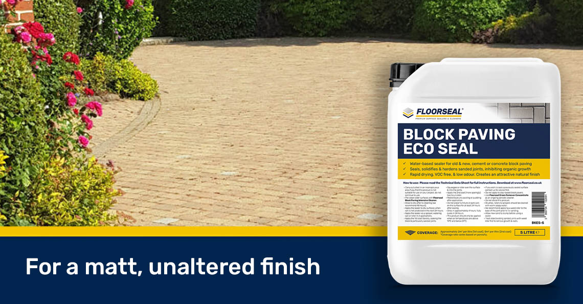 Block Paving Eco Seal