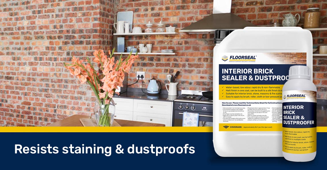 Interior Brick Sealer & Dustproofer
