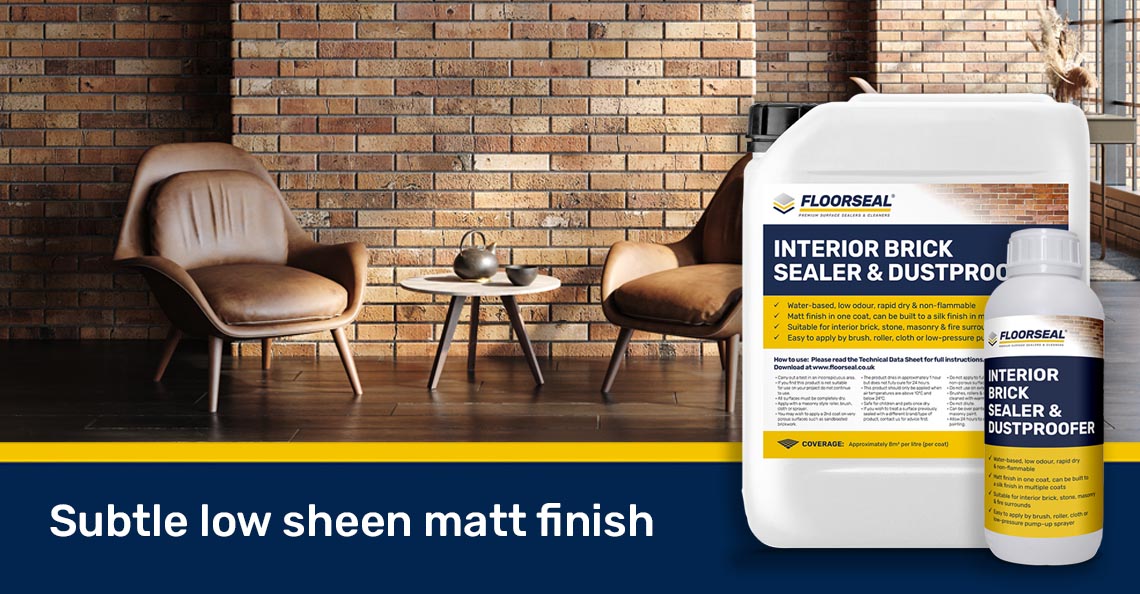 Interior Brick Sealer & Dustproofer