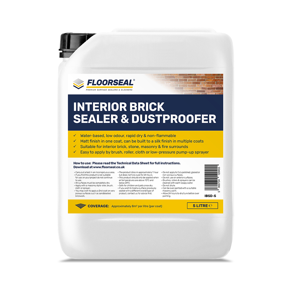Floorseal Interior Brick Sealer & Dustproofer (5 Litre)