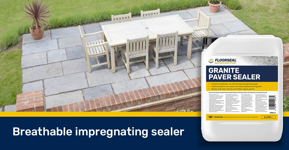 how to seal granite pavers