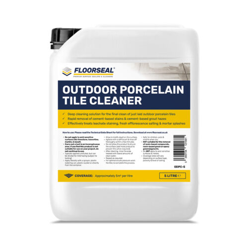 Outdoor Porcelain Tile Cleaner (5 Litre)